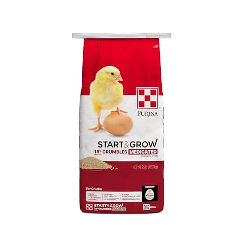Purina Start & Grow Medicated Chick Feed