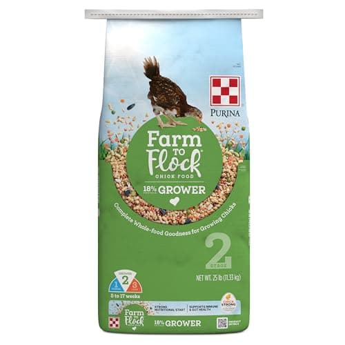 Purina Farm to Flock 18% Grower Chick Food, 25 lb