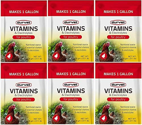 Durvet Vitamins & Electrolytes for Poultry, 5 g packets