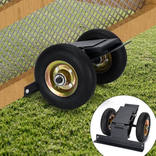 TOPOWN Chicken Coop Wheels Kit with Lift Design