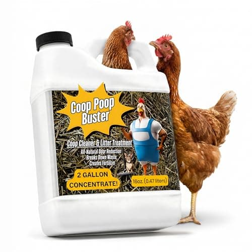 Coop Poop Buster Chicken Coop Cleaner and Ammonia Odor Eliminator